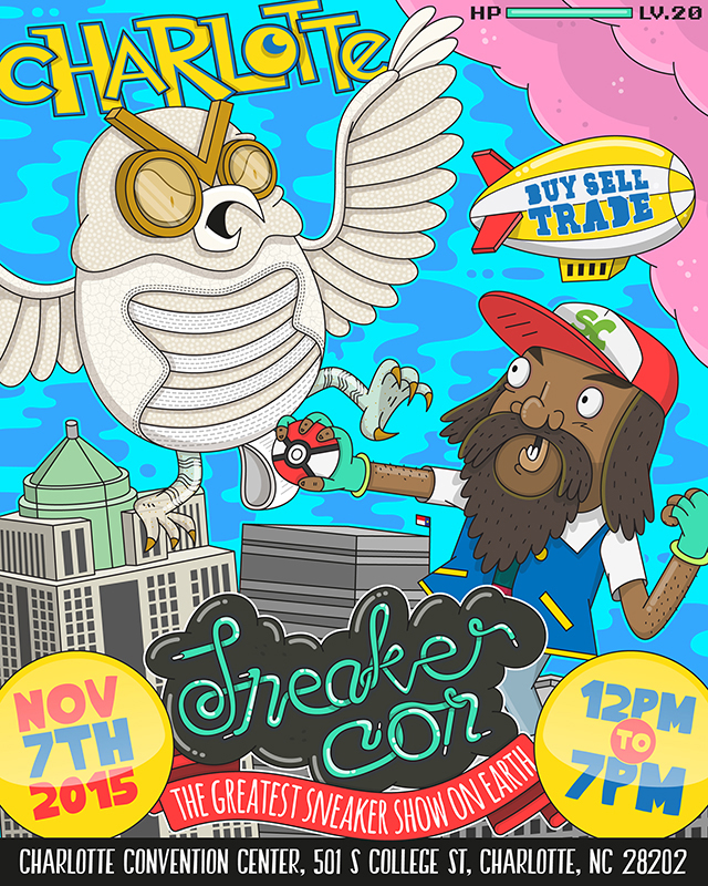 Sneakercon Charlotte 11 2015 Instagram