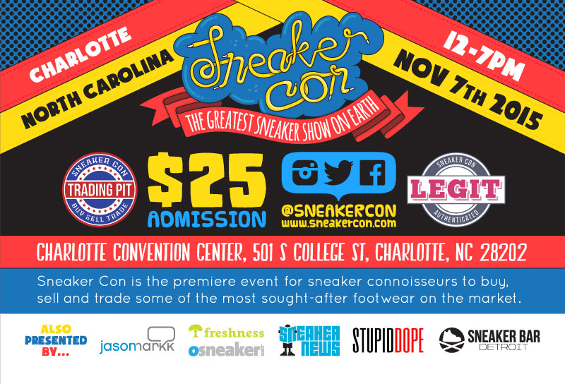Sneakercon Charlotte 11 2015 Back