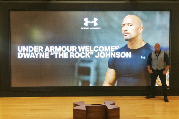 The Rock Has Finally Signed With Under Armour