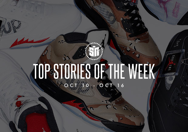 Top Stories of the Week: 10/10-10/16 - SneakerNews.com