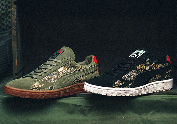 mita Sneakers and PUMA Team Up With SBTG for Camo Clydes 