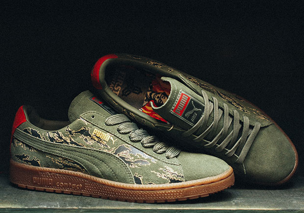 mita Sneakers and PUMA Team Up With SBTG for Camo Clydes