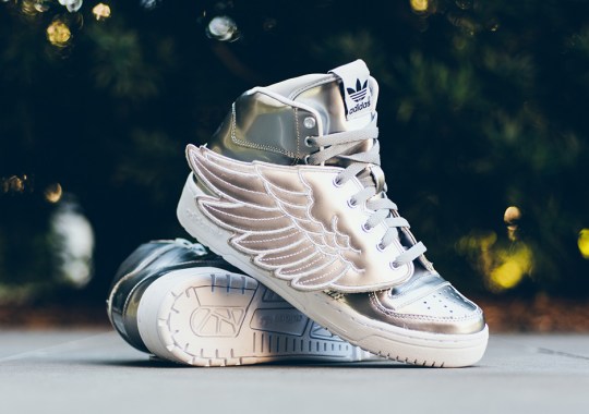 The adidas JS Wings 2.0 Returns In Metallic Silver