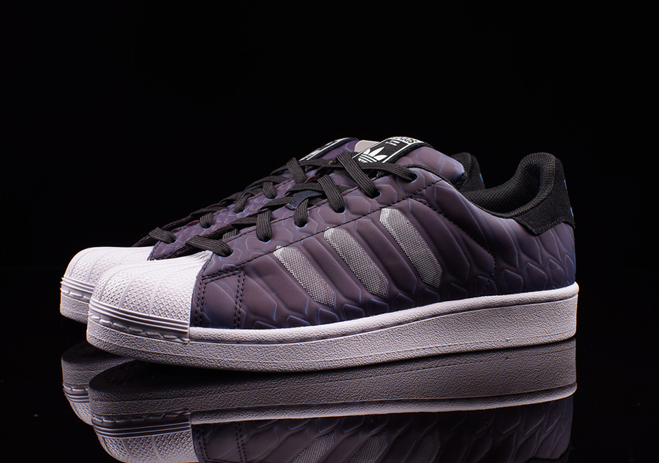 Color-Shifting Details Appear On The adidas Superstar Xeno Shell Toe •