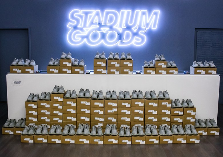 Over 100 Pairs Of “Moonrock” Yeezy Already In Stock At Stadium Goods