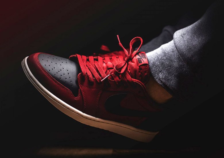 Another Take On “Bred” By The Air Jordan 1 Low OG