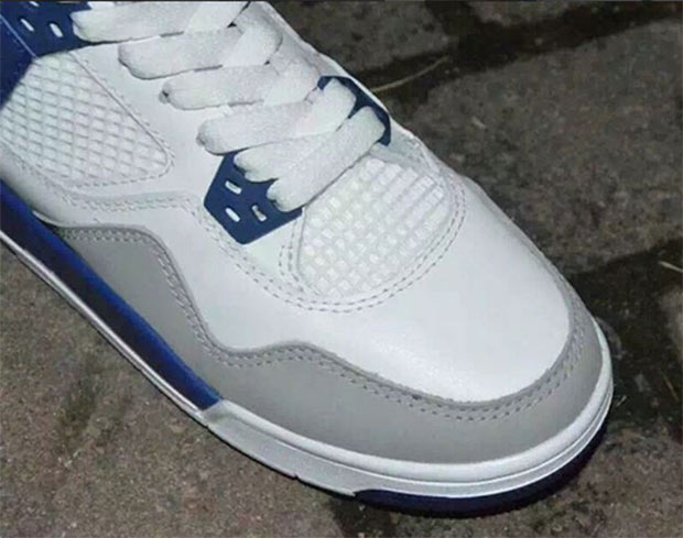 Air Jordan 4 Gs Knicks White 6