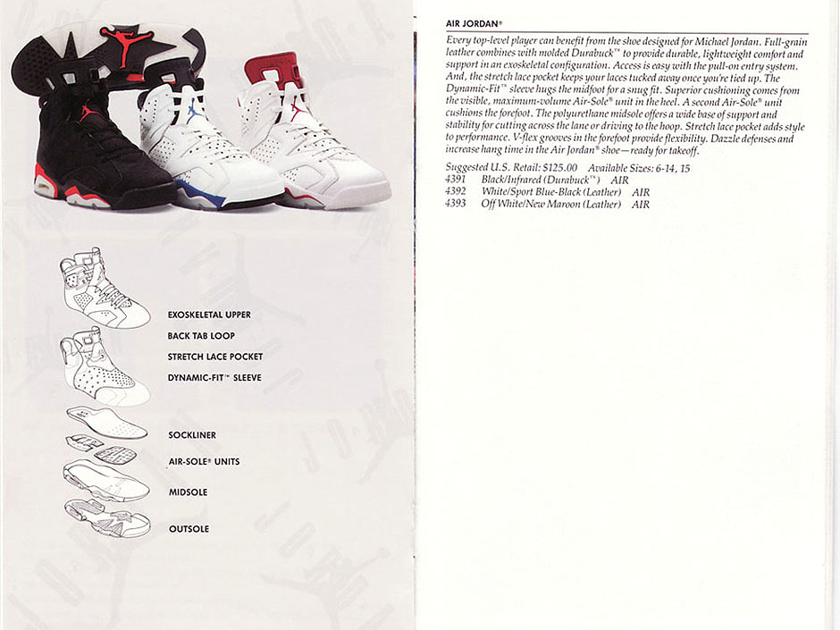 Air Jordan 6 Catalog Shot Full