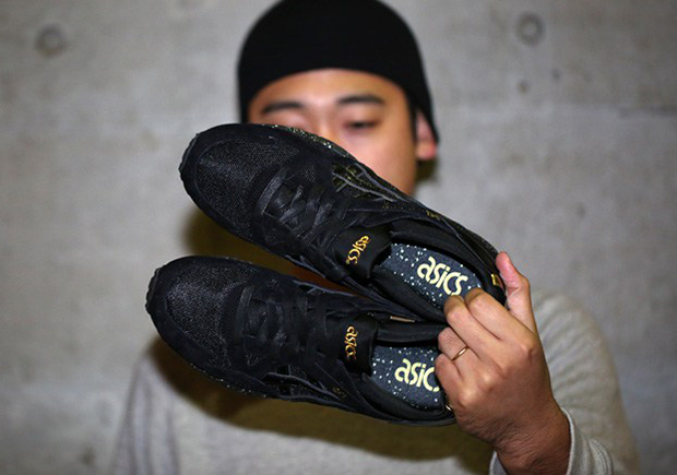 Atmos Asics Gel Lyte V Black Gold 2