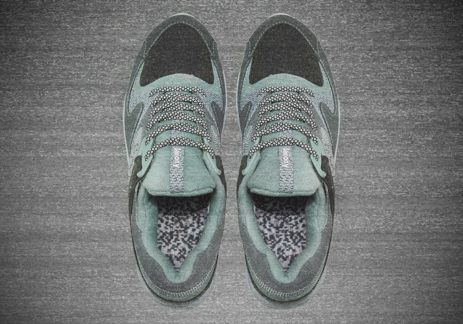 End Saucony Grid 9000 White Noise Release Date 03