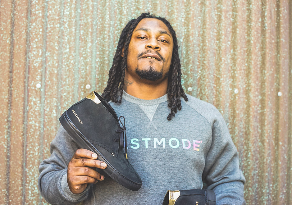 Marshawn Lynch Teams Up With GREATS for the Beastmode 2.0 Royale Chukka