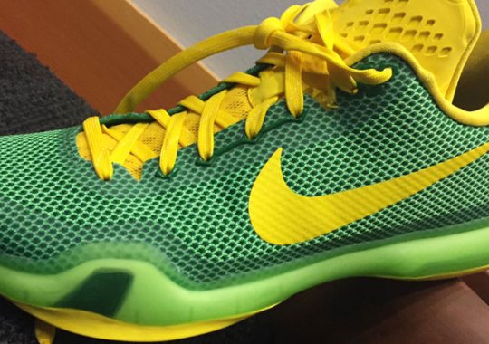 The Oregon Ducks Get Yet A Kobe 10 PE, But Not for Basketball
