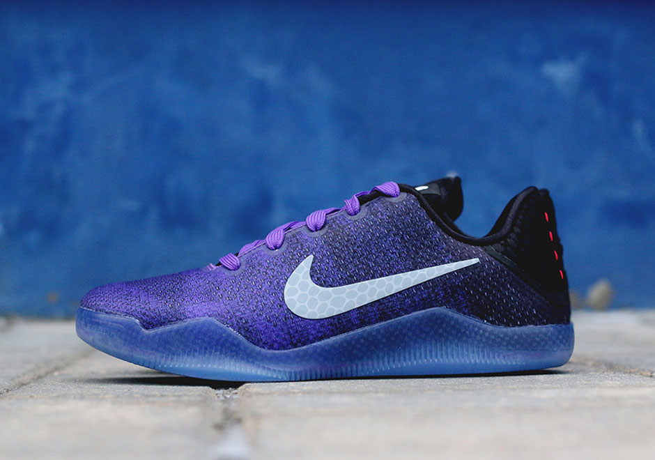 Kobe 11 cheap purple and white