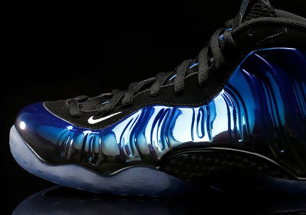 The “Blue Mirror” Foamposites Released This Past Weekend At Select Stores
