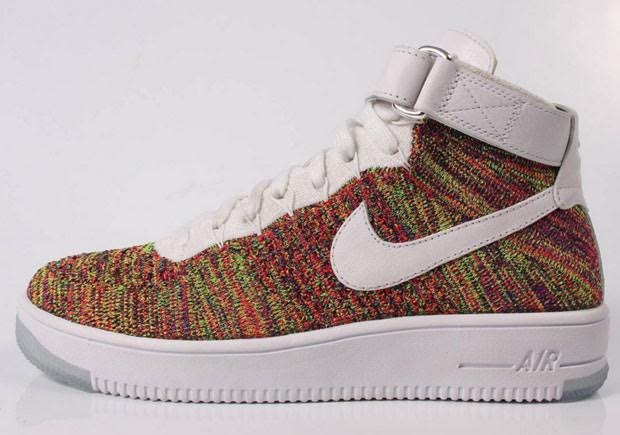 Another Look At The Nike Air Force 1 Flyknit "Multi-color"