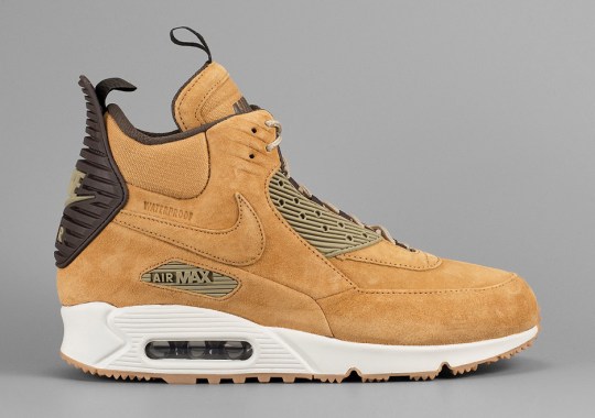 The “Wheat” Look Continues With the Nike Air Max 90 Sneakerboot