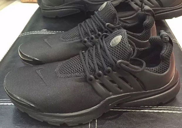 All-Black Nike Air Prestos Are Releasing In January 2016