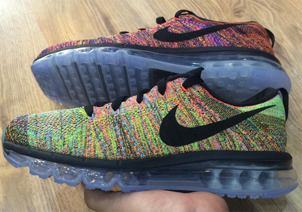 Nike Flyknit Air Max Multicolor New 2