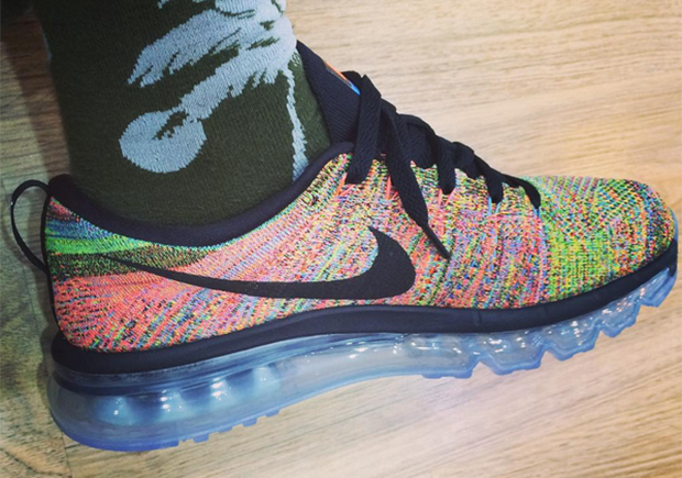 Nike Flyknit Air Max Multicolor New 4