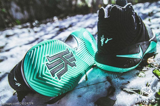 Nike Kyrie 2 Green Glow Details 11