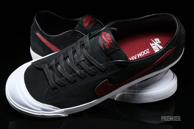 Nike Sb Zoom All Court Black Team Red 5