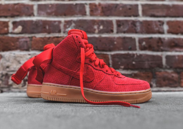 Three Great Perforated Suede Options Of The Nike Air Force 1 For Women