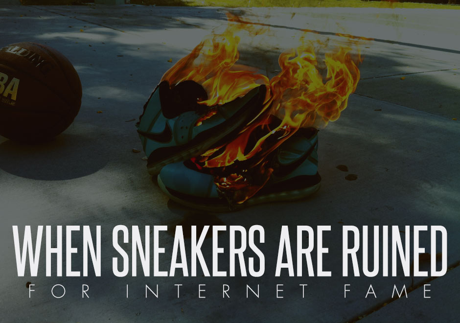 When Sneakers Are Ruined For Internet Fame