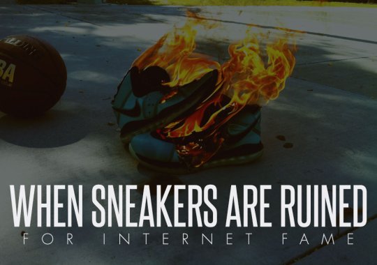 When Sneakers Are Ruined For Internet Fame