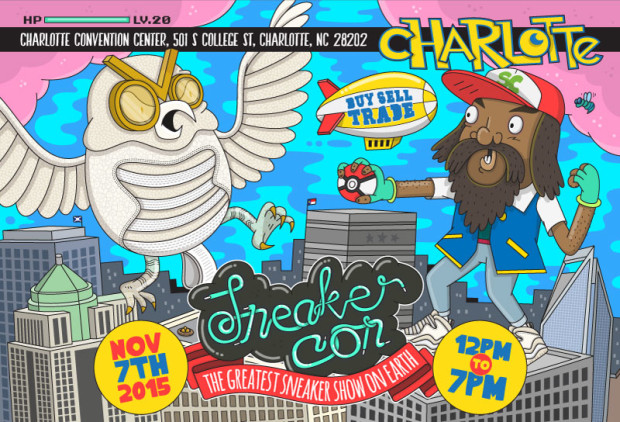 Sneaker Con Returns To Charlotte Tomorrow For The First Time Since 2012