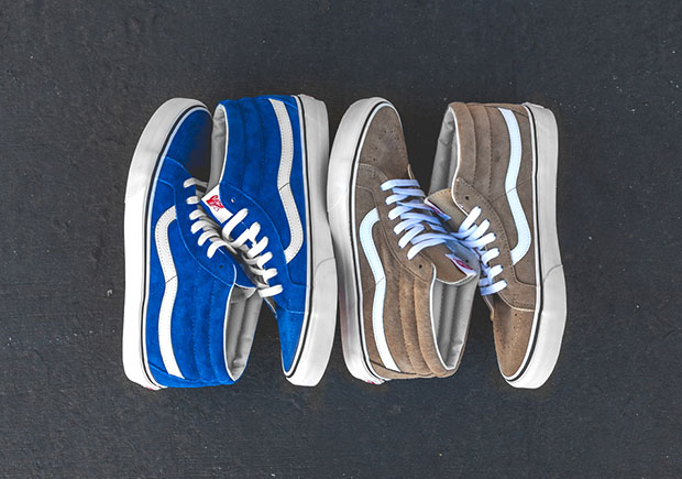 The Vans SK8-Mid Drops the Top On the Iconic Sk8-Hi In Two Clean Colorways