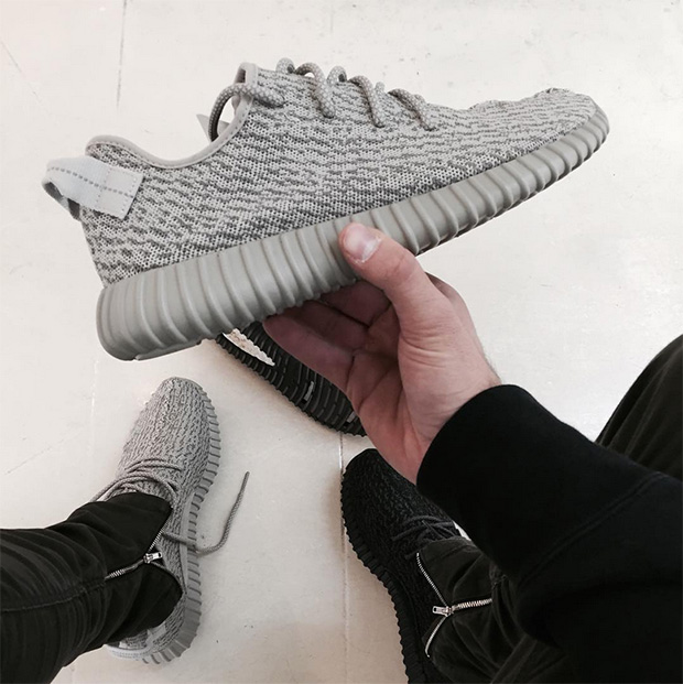 yeezy shoes gray