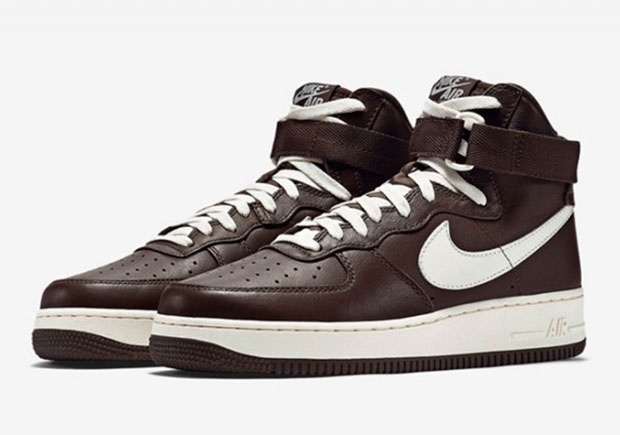 The Nike Air Force 1 High Gets Another Chocolate Makeover