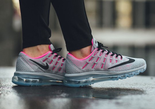 The Air Max 2016 GS Sees A Cool Grey and Hyper Pink Colorway