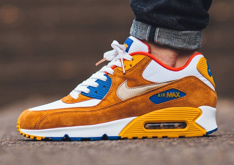 Nike Air Max 90 Premium “Curry” With Extra Bits Of Color