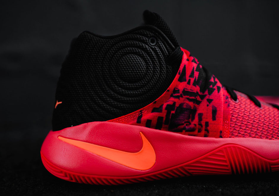 Nike Kyrie 2 Bright Crimson Atomic Orange Black 01