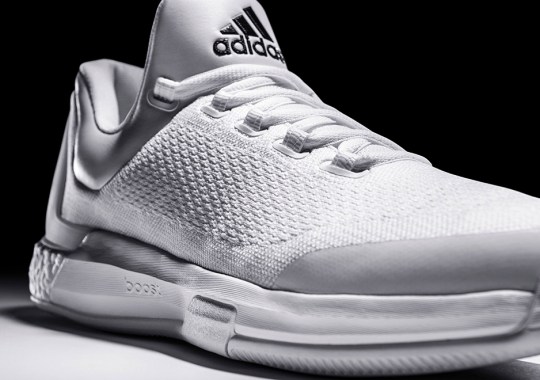 There’s an Extremely Limited Release of James Harden’s “Triple White” adidas Crazylight Boost