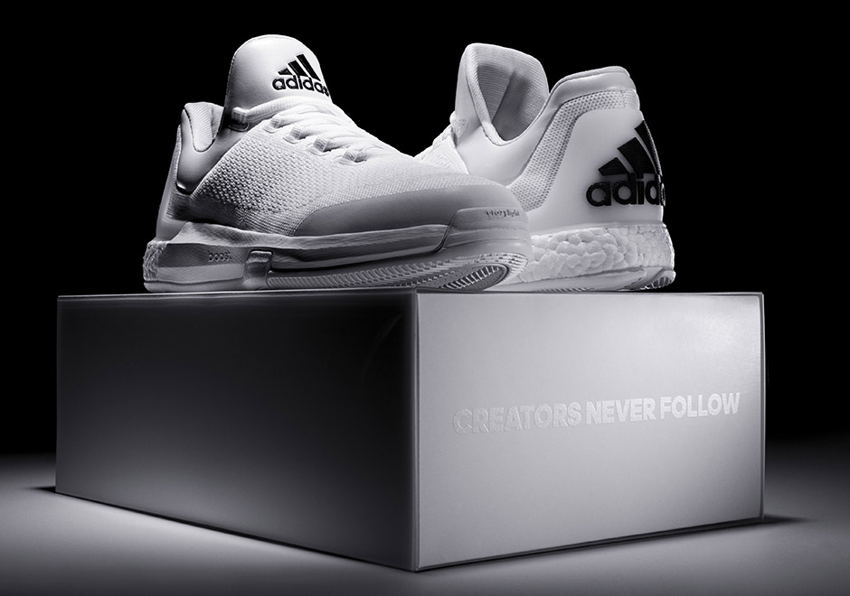 adidas James Harden crazylight boost Triple White limited to 100 5