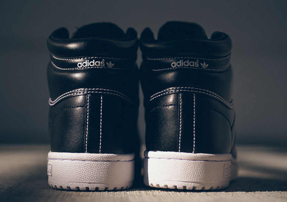 Adidas Top Ten Hi Black Leather 04