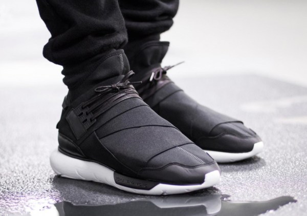 More December Heat: The adidas Y-3 Qasa High In Black/White ...