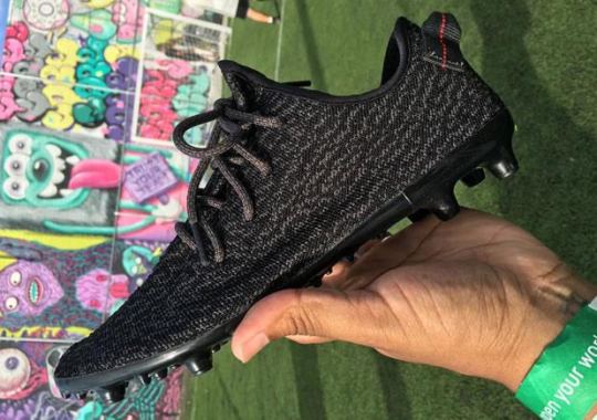 Check Out These adidas Yeezy Boost 350 Soccer Cleats From Art Basel
