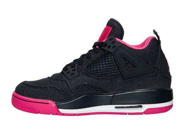 Air Jordan 4 Gs Denim Pink Release Date 03