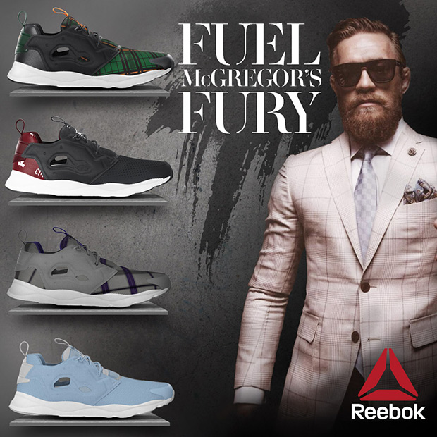Connor Mcgregor Reebok Furylite 1
