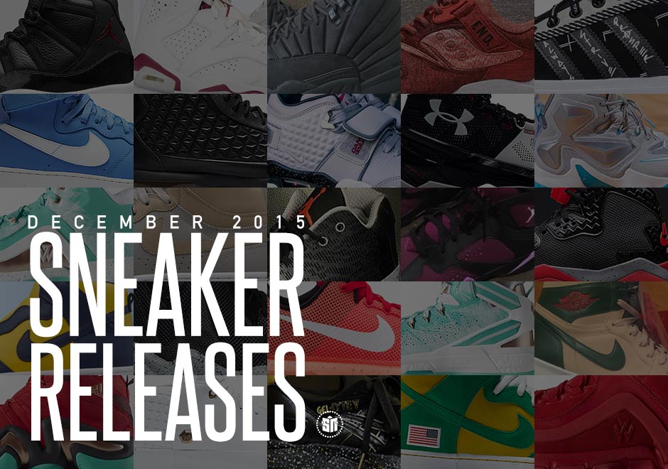 December 2015 Sneaker Releases