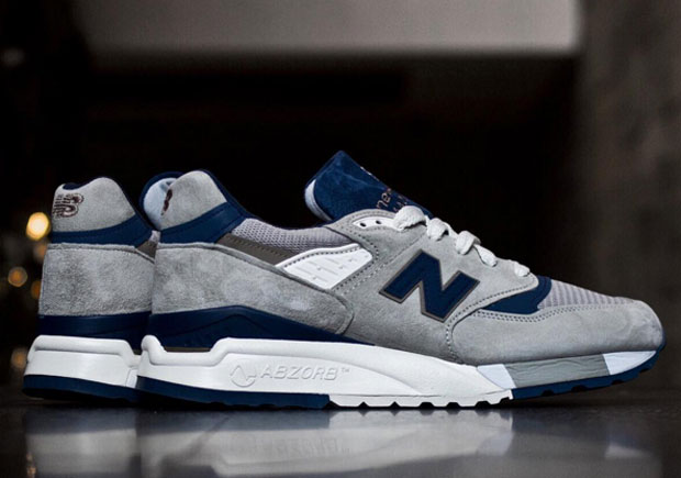 New Balance 998 Made In USA Arrives In A Classic Grey And Navy ...
