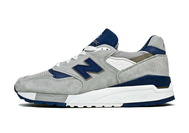 New Balance 998 Made In USA Arrives In A Classic Grey And Navy