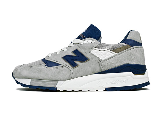 New Balance 998 Made In USA Arrives In A Classic Grey And Navy ...