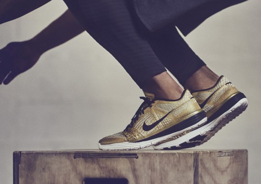 Nike Made An Exclusive Gold Sneaker For One Of The World’s Greatest Athletes