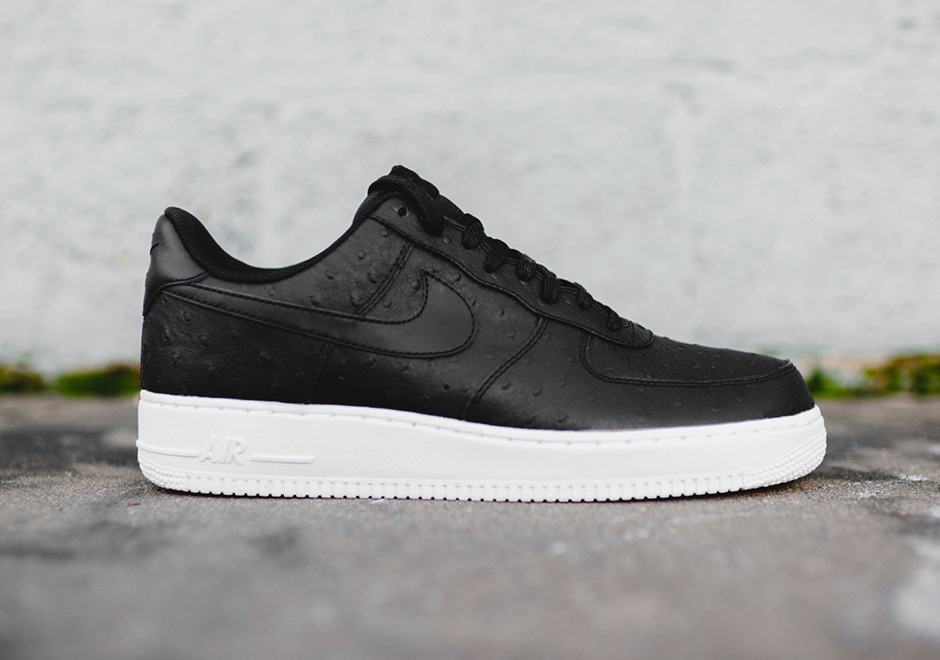 black air force ones with white sole