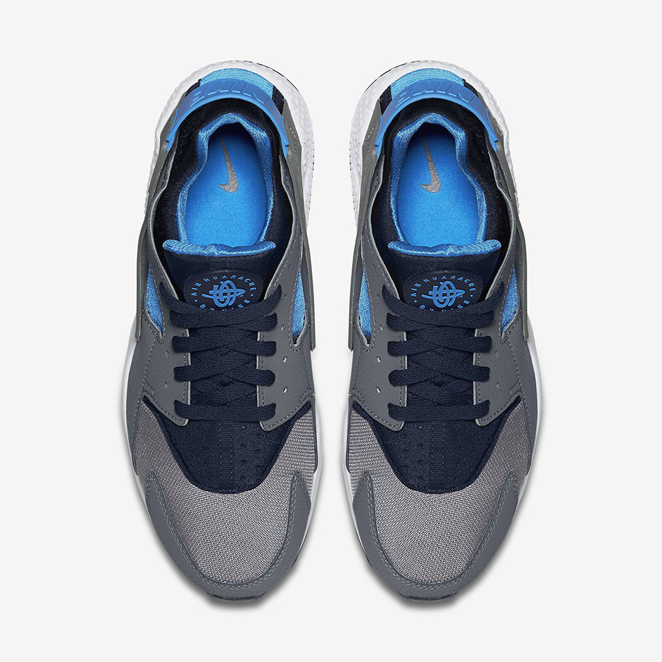 Clean Shades of Grey and Blue Combine on a New Nike Air Huarache ...