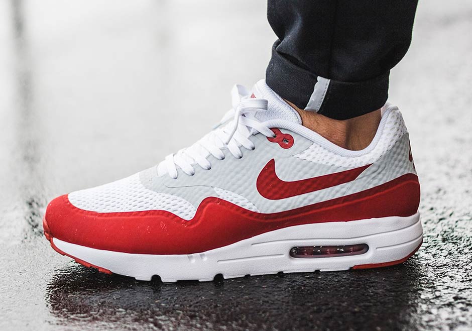 air max one red and white